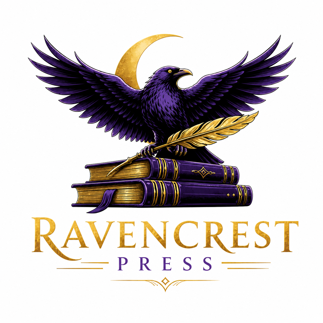 Ravencrest Press logo